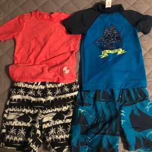 Boys swim suit sets